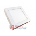 Lampa panel LED Gerry 18W Ciepły kwadrat biały 230VAC 3000K