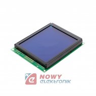 Wyświetlacz LCD 160x128 BIW niebieski RG160128A-BIW-V