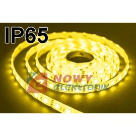 Taśma LED SMD5050 żółty IP(1m) IP65 (60LED/1m) w silikonie 12V