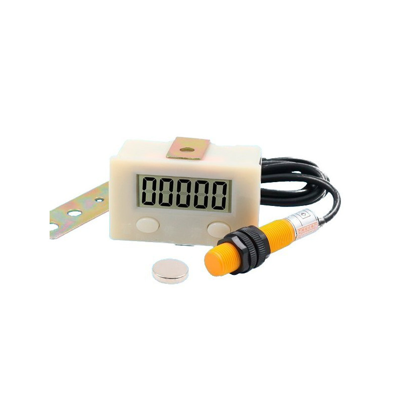 Licznik impulsów z czujn.magnet. 0-99999 M12 10mm VJ12-D10K-Sterowniki i Czujniki Przemysłowe