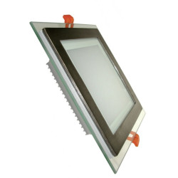 Lampa panel LED Robby 12W ciepły kwadrat biały 230VAC 3000K-Oświetlenie