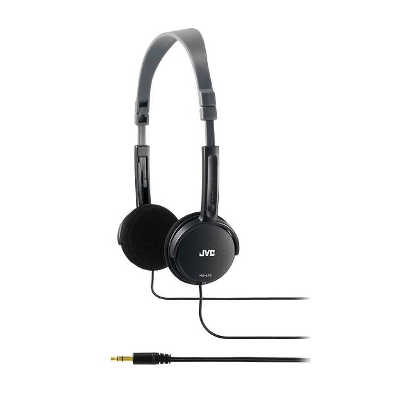 Słuchawki JVC HA-L50 czarne | nagłowne/nauszne-Naglosnienie i Estrada