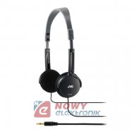 Słuchawki JVC HA-L50 czarne  nagłowne/nauszne