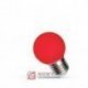 Żarówka E27 LED 1W RED        SP SPECTRUM kulka czerwona
