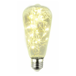 Żarówka LED E27 2W dekoracyjna żółta ST64-Oświetlenie