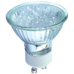 Żarówka LED /GU10 biała 230V  | LED-GU1018-WHT 1,8W-Oświetlenie