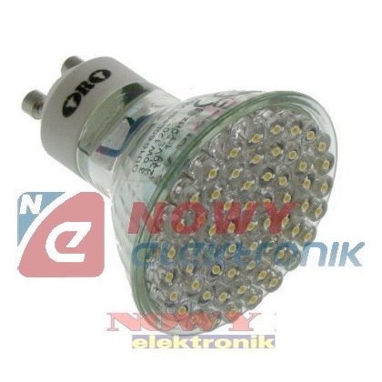 Żarówka LED 60/GU10 białaciepła 3.5W 230V ORO 60 LED 5mm