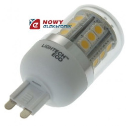 Żarówka LED G9 4W LIGHTECH CORN| biały ciepły 3000K 5050 230V-Oświetlenie