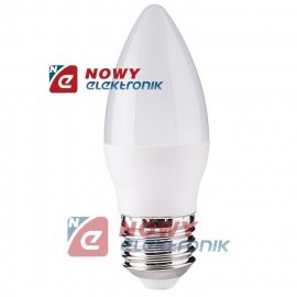 Żarówka E27 LED 7W TRIS świeczka biały ciepły Plastik TRIS