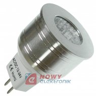 Żarówka LED MR11 3W ciepła biała LED COB