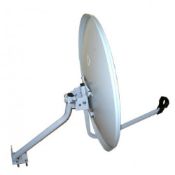 Czasza 65cm AE stalowa Cabletech z uchwytem do ściany-RTV SAT DVB-T