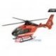 Model Helikopter straż EC-135 czaerwony skala 1:43
