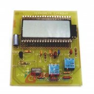 J-026 Termometr cyfrowy LCD, -50 +150°C, ICL7106, zas. 9V