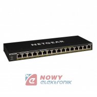 Switch PoE 16wejśc Netgear      GS316P 16x1Gb