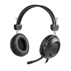Słuchawki nauszne z mikr.A4TECH USB czarne HU-35-Naglosnienie i Estrada