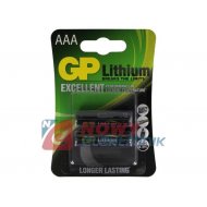 Bateria R3 GP litowa AAA 1,5V