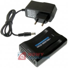 Konwerter sygnału HDMI do SCART MHL EURO NEPOWER + zasilacz