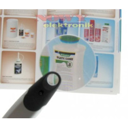 Lupa 2,75x 6x podśw. LED 90mm x2.75 x6-Narzędzia Warsztatowe i Wyposażenie