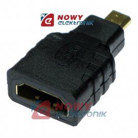 Przejście HDMI gn./wt micro HDMI -- 77442