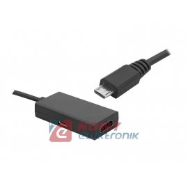 Konwerter Micro USB/HDMI  MHL Adapter Kabel MHL-HDMI przej.