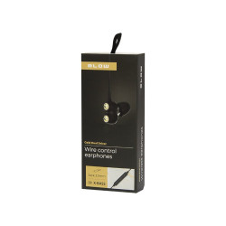 Słuchawki BLOW GOLD BLACK douszne-Naglosnienie i Estrada