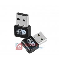 Karta sieciowa RAD. USB 600Mbps 2,4GHz+5G-5.8G DUAL AC600 adapter WiFi