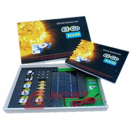Zestaw edukacyjny EL-Go Solar   Podstawowy elektroniki do nauki