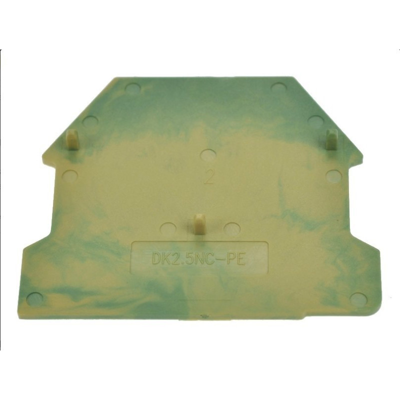 Pokrywa koncowa DK2.5NC-PE do zlaczek na szyne DIN,szary Dinkle-Elektryka