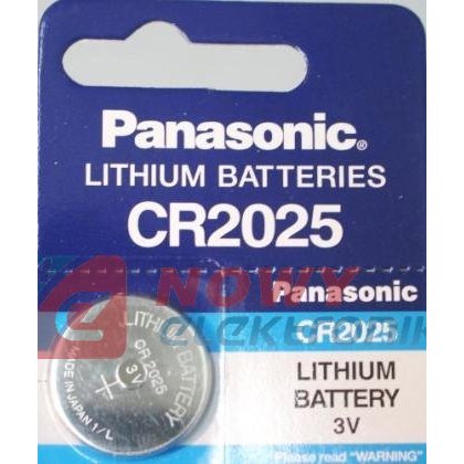 Bateria CR2025 PANASONIC