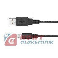 Kabel USB-microUSB długi mikro dedykowany do telefonów