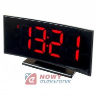 Zegar LED DS-3621L czerwony   LED RED budzik + termometr