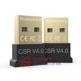 Bluetooth USB 4.0V NEPOWER adapter odbiornik (WIN XP,VISTA,7,8,10)