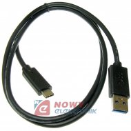 Kabel USB-Type C USB 3.0  1m NEPOWER TYPE-C ładowa. i przesył danych