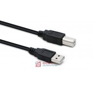 Kabel USB wt.A-wt.B 1,8m NEPOWER z filtrem 2.0 drukarka