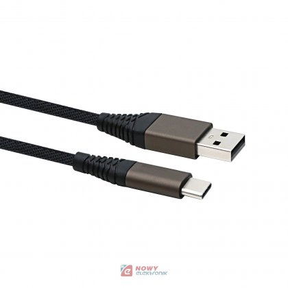 Kabel USB-Typ C USB2.0 1.5m 2.4A NEPOWER TYPE-C ładow. i dane BROWN