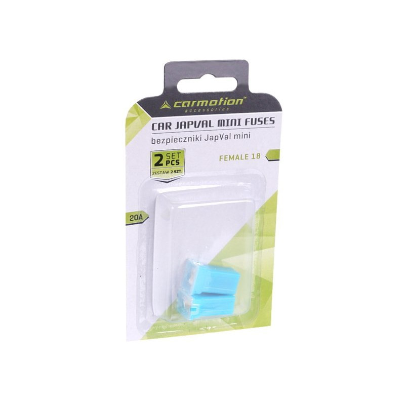 Bezp. JAPVAL-18mini 20A (2szt) bezpiecznik samochodowy-Motoryzacja