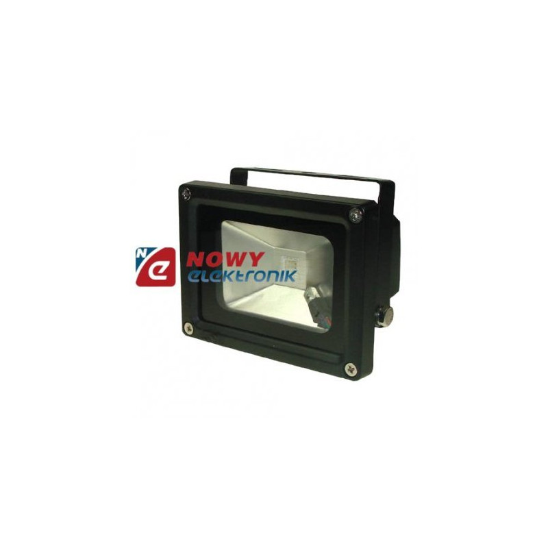 Ryb Led Halogen Halogen LED 10W RGB szary z pilotem IR reflektor/naświetlacz-Oświetlenie