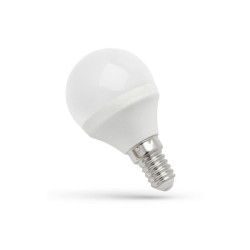 Żarówka E14 LED 6W NW kulka SPECTRUM dzienna neutralna-Oświetlenie