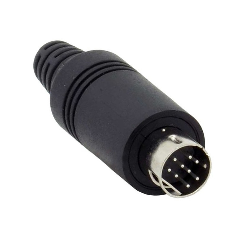Wtyk MINI DIN 9p-Podzespoły Elektroniczne