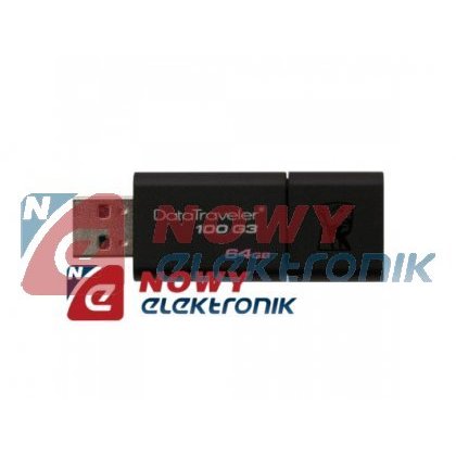 Pamięć PENDRIVE 64GB G3 KINGSTON USB 3.0 DataTraveler