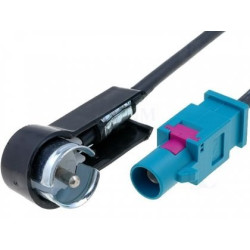ZRS-GOLFV-ISO Adapter anten.VW AUDI,SEAT,SKODA-CAR AUDIO-VIDEO