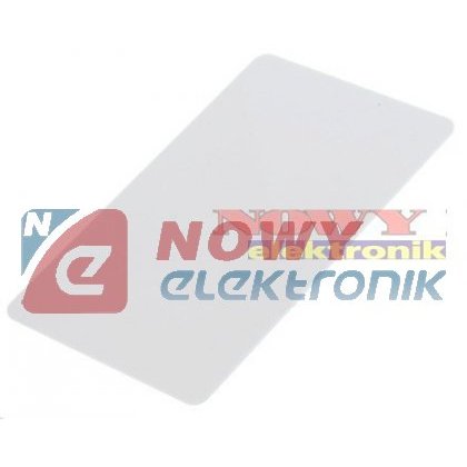 Karta zbliżeniowa bez nadruku S101, 125kHz(4100) 0,8mm biała RFID