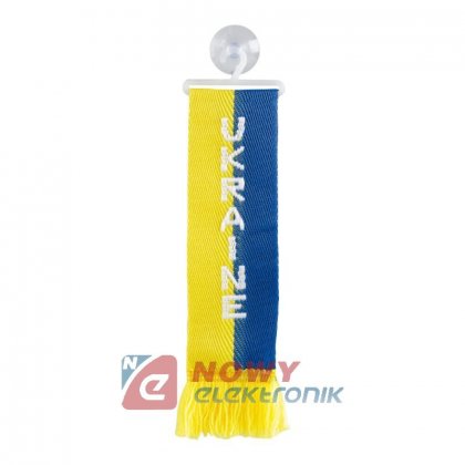 Proporczyk flaga UKRAINE przewieszka
