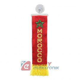 Proporczyk flaga MOROCCO MAROKO przewieszka