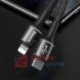 Kabel USB-C - Lightning Iphone BASEUS wtyk-wtyk  1m PD 18W podświetlany
