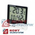 Termo-Higrometr TH303  BLOW termometr zegar alarm budzik