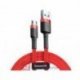 Kabel USB wt.A-micro BASEUS 2m QC3.0 2.4A Red