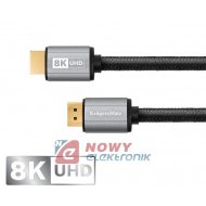 Kabel HDMI 0,9m v2.1 K&M 8K UHD
