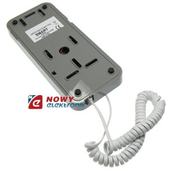 Unifon SMART A Biało-szary 2-żyłowy analogowy do systemów CYFRAL-Domofony