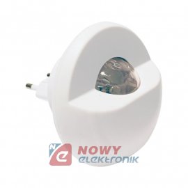 Lampka nocna LED 1W z czujnikiem zmierzchu  Lampa